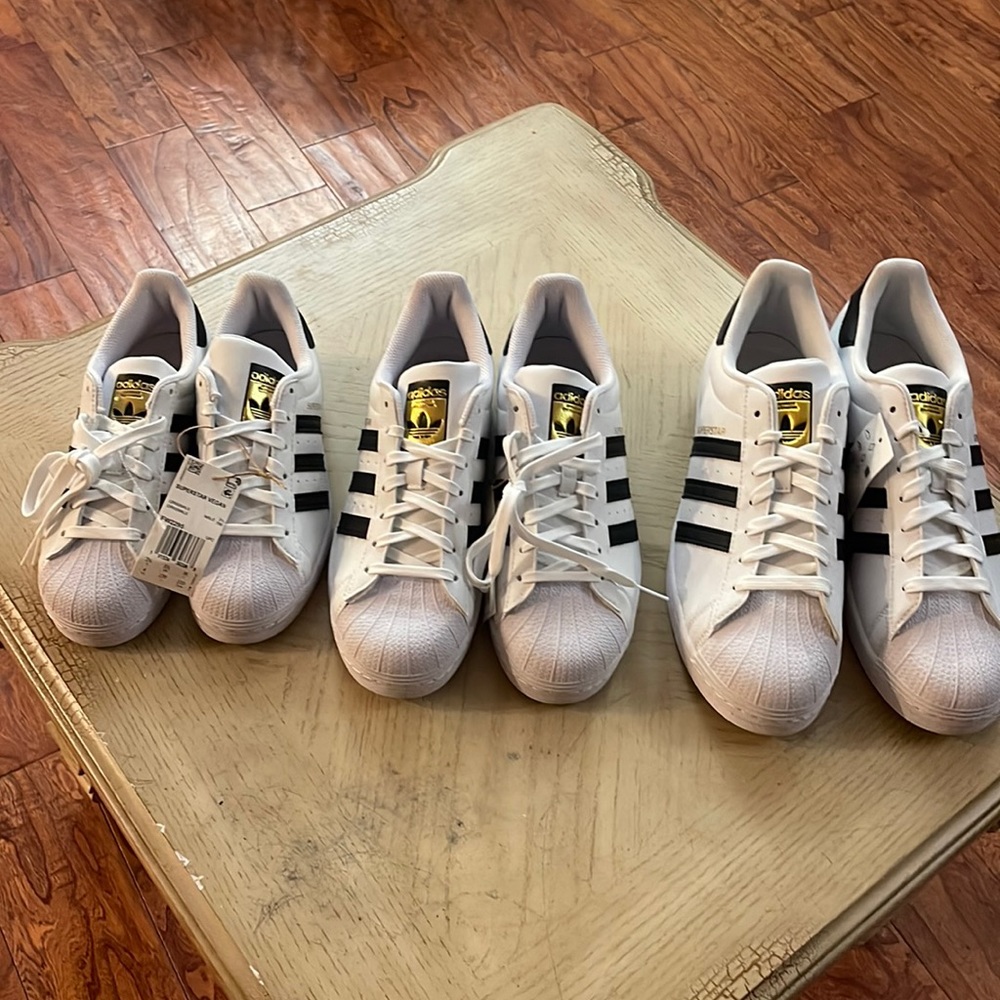 Brand new Adidas superstars original vegan